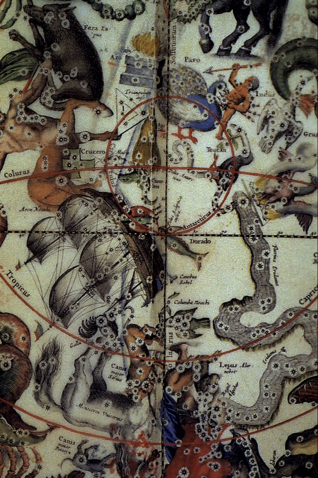 Ensemble 1, détail 5 (Carte zodiaque), impression au jet d’encre, 53 cm x 38 cm